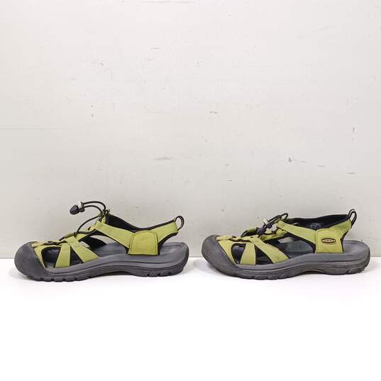 Women's Green & Gray Sandals Size 9.5 image number 3