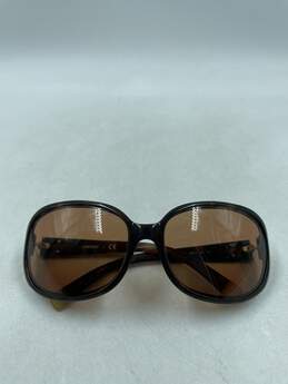 DKNY Square Tortoise Tinted Sunglasses