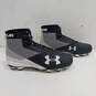 Under Armour Men's Black and White Hammer Cleats Size 11.5 w/Box image number 4