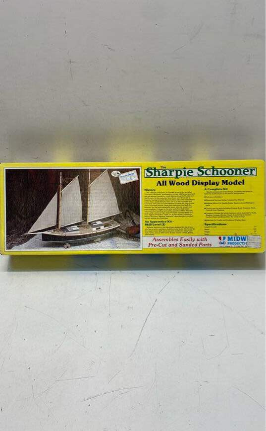 The Sharpie Schooner All Wood Display Model image number 1