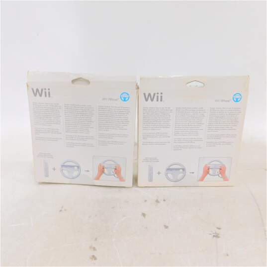 4 Nintendo Wii Wheels and Mario Kart image number 5