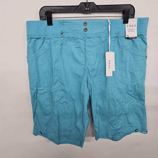 Dash Blue Comfee-Flex Knit Waist Shorts image number 1