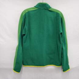 VTG Patagonia MN's Green & Yellow Fleece Sweat Jacket Size SM alternative image