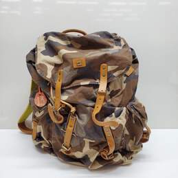 Scotch and Soda Garment Camouflage Backpack Adults 17in x 21in