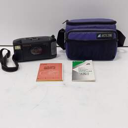 Polaroid Auto focus Captiva SLR Film Camera & Travel Case