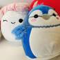 Kelly Toy Original Squishmallows 5 Inch Mini Plush set of 6 and Ressie Red Apple 8 Inches image number 4
