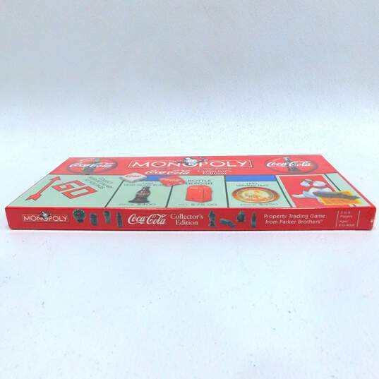 Monopoly Coca Cola Collector's Edition Board Game New Sealed 1999 Hasbro image number 2