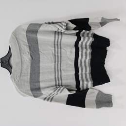 Women's Tri Colored Long Sleeve Sweater Sz S NWT alternative image