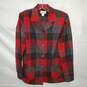 Pendleton 49er Wool Plaid Button Up Shirt Jacket Size M image number 1