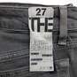 Joe's Jeans gray skinny jeans women's 27 nwt image number 3