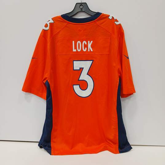 Nike NFL Denver #3 Lock Broncos Jersey Men's Size L image number 2