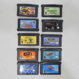 10 Ct. Game Boy Advance GBA Lot