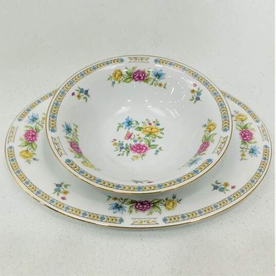 Liling LING ROSE Oval Serving Platter & Bowl | Fine China | Yung Shen | China image number 1