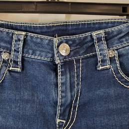 True Religion Women's Blue Skinny Jeans SZ 29 alternative image