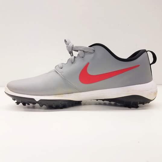 Nike Roshe Golf Tour Particle Grey, University Red Golf Sneakers AR5580-003 Size 12 image number 3