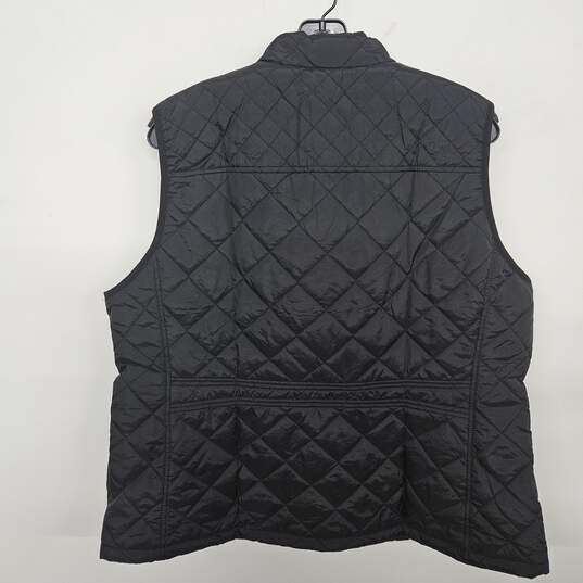 Fuinloth Black Puffer Vest image number 2