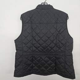 Fuinloth Black Puffer Vest alternative image