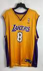NBA Reebok Lakers Yellow Jersey 8 Bryant Kobo - Size X Large image number 1