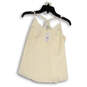 NWT Womens Ivory Adjustable Spaghetti Strap Sleeveless Tank Top Size 00 image number 1