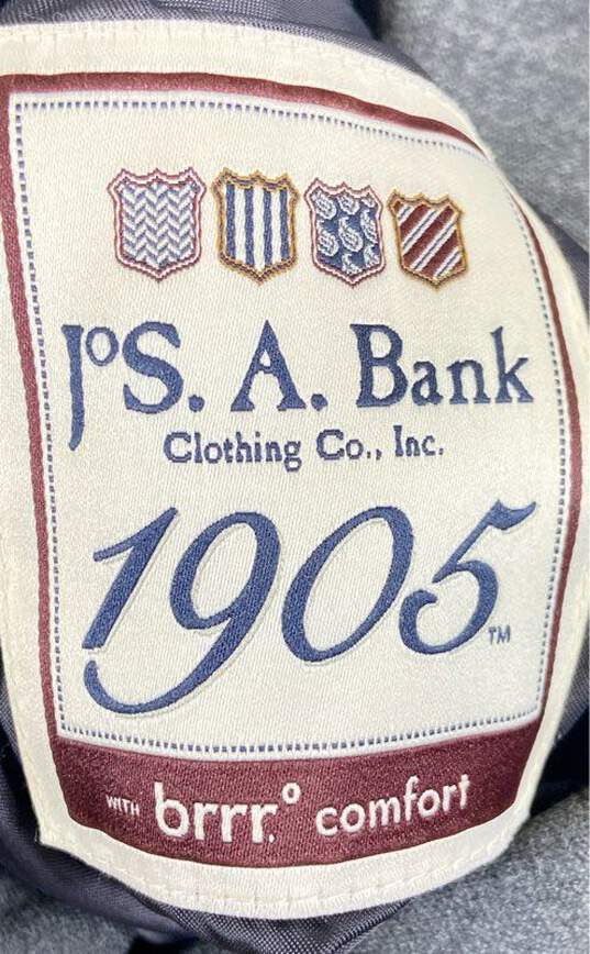 Jos A. Bank Men Gray Sport Coat Sz 50 image number 3