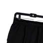 NWT Mens Black Elastic Waist Slash Pocket Pull-On Athletic Shorts Size M image number 4