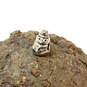 Designer Pandora S925 ALE Sterling Silver Snowman Classic Beaded Charm image number 1