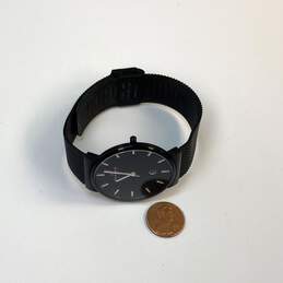 Designer Skagen Ancher SKW6053 Black Stainless Steel Analog Quartz Wristwatch alternative image