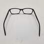 Burberry Black Mini Rectangular Eyeglasses Frame image number 7