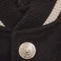 True Religion Men Black/Grey Letterman Jacket XL image number 7