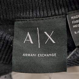 Armani Exchange Men Black Sweatshirt L