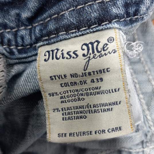 Women's Miss Me Mid-Rise Easy Crop Jean Sz 34 image number 5