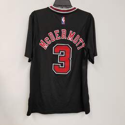 Mens Black Chicago Bulls Doug McDermott #3 Basketball Jersey Size Large alternative image