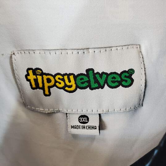 Tispy Elves Men Blk Duck Polo Shirt Sz 3XL NWT image number 2