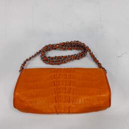 Women's Orange Genuine Leather Pures alternative image