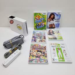 B# VTG. Bundle Nintendo Untested P/R* Wii Console Set + Games