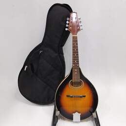 Johnson Brand MA-110 Model Wooden 8-String A-Style Mandolin w/ Soft Case