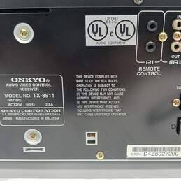 Onkyo A/V Receiver Model TX-8511 alternative image