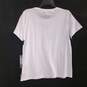 NWT Womens White Crew Neck Short Sleeve Pullover T-Shirt Size Medium image number 2