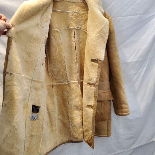 Sheep Skin Coat by The Sheepskin Shop Sz-All image number 2