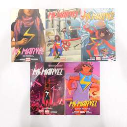 Marvel Ms. Marvel Graphic Novel Lot #1-5