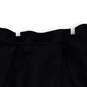 Womens Black Pleated Side Zip Short Length A-Line Skirt Size 12 image number 3