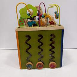 Zany Zoo Wooden Activity Cube Toddler's Toy alternative image