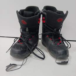 Men's Black Morrow Ski Boots Size 12