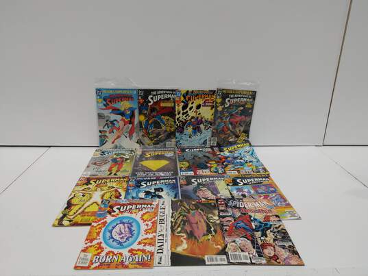 Bulk Lot of 15 Superman Comics image number 1
