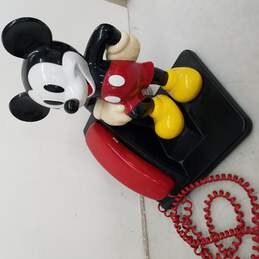 Vintage The Walt Disney Company AT&T Mickey Mouse Push Button Phone alternative image