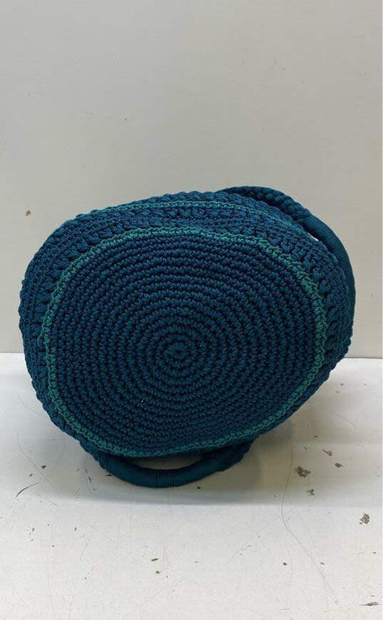 The Sak Crochet Knit Shoulder Bag Green image number 3