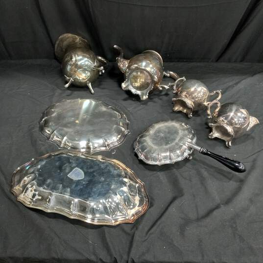 Bundle of 7 Assorted Vintage Silverplated Dishes image number 2