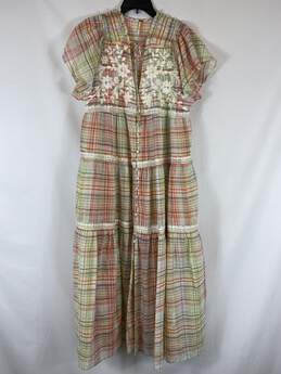 Free People Plaid Casual Dress - Size X Small