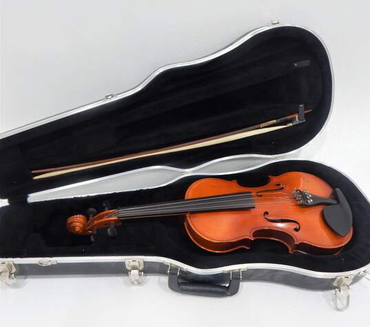 Scherl & Roth Brand R270E4 Model 4/4 Full Size Violin w/ Case and Bow image number 1
