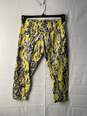 Calvin Klein Woman's Yellow Print Athletic Pants Size M image number 1